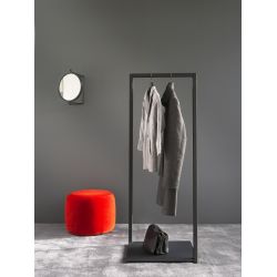 Voetplaat tbv Functionals kledingrek Butler 55 - zwart