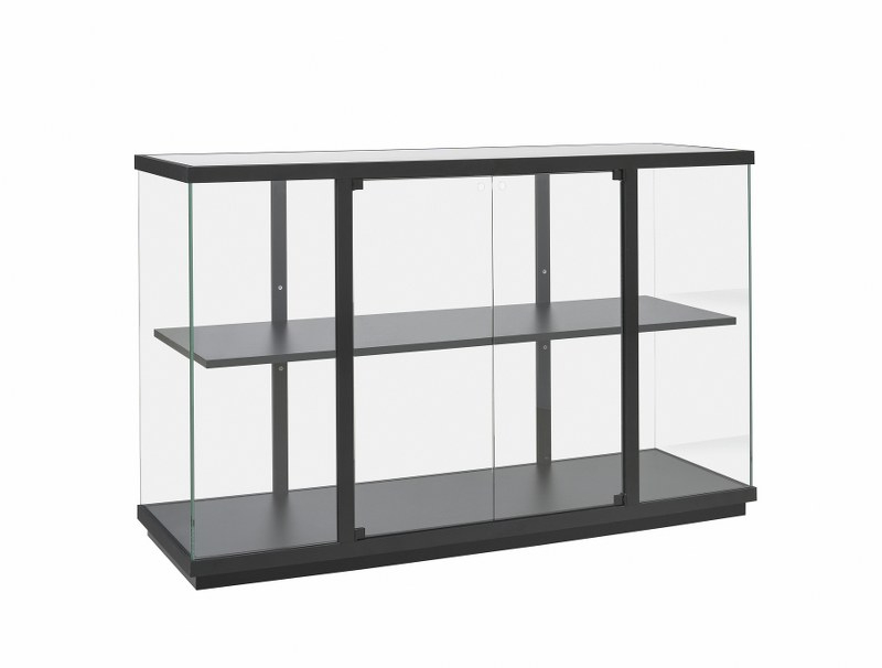 list: Van Esch|Functionals Functionals Stolp Low vitrinekast - zwart