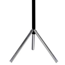 Basic staande kapstok  Linair - mat zwart/chroom