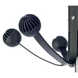 Unilux staande kapstok Hakea - zwart/chroom