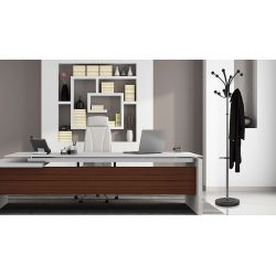 Unilux staande kapstok Hakea - zwart/chroom