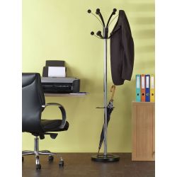 Unilux staande kapstok Hakea - zwart/chroom