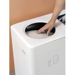 Functionals Ditch 3 afvalscheidingssysteem - wit