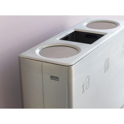 Rond klepje tbv Functionals afvalscheidingssysteem Ditch - RVS