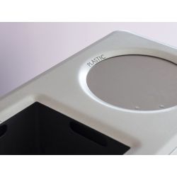 Rond klepje tbv Functionals afvalscheidingssysteem Ditch - RVS