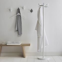 Functionals Krok G staande kapstok - wit