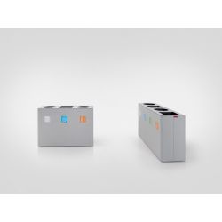 Functionals Dunk 3 afvalscheidingssysteem - grijs