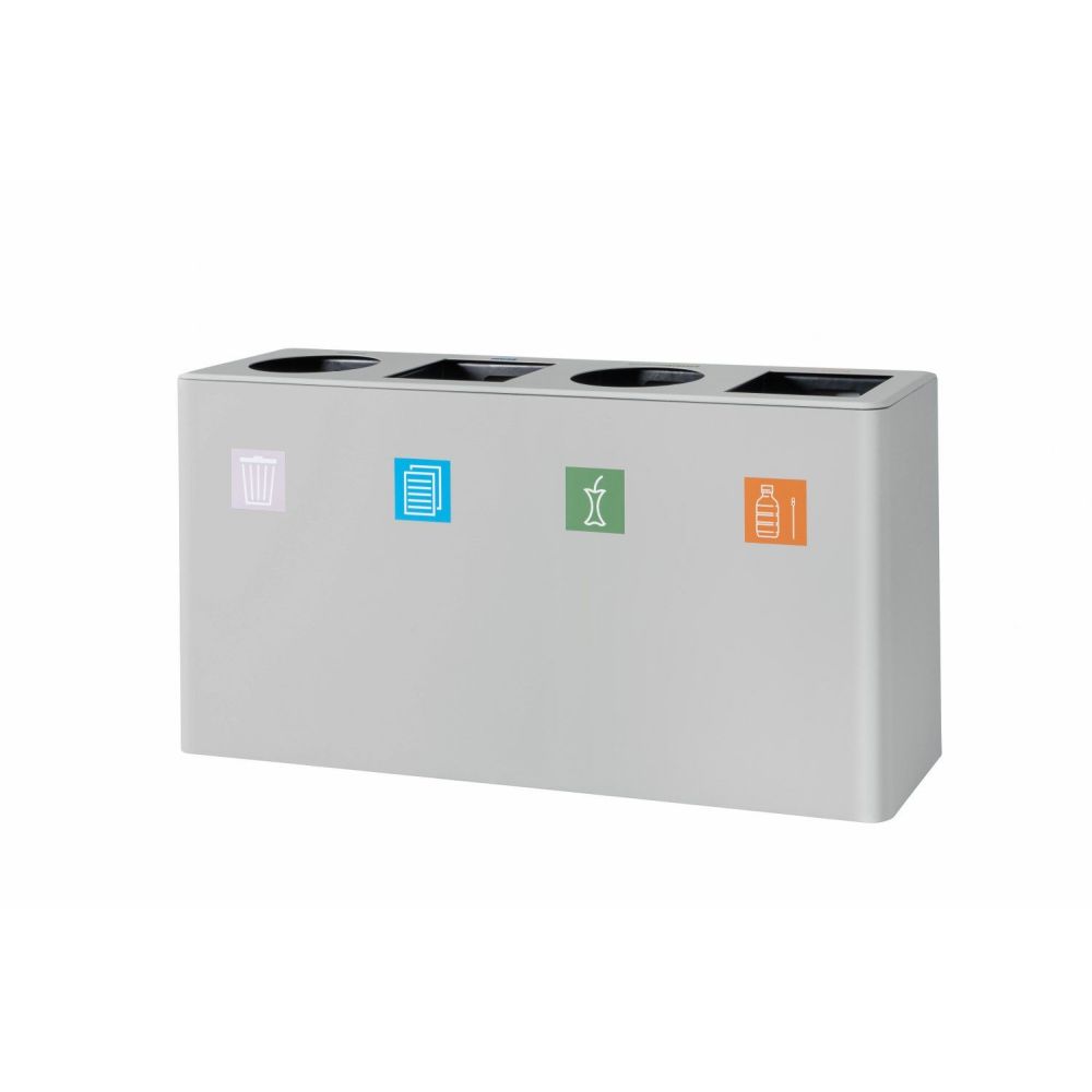 Functionals Dunk 4 afvalscheidingssysteem - grijs