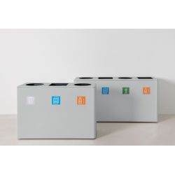 Functionals Dunk 4 afvalscheidingssysteem - grijs