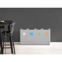 Functionals Dunk 4 afvalscheidingssysteem - grijs