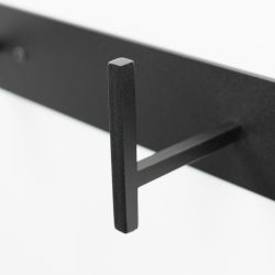 Spinder Design wandkapstok Chapman 5 - zwart