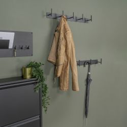 Spinder Design wandkapstok Chapman 5 - zwart