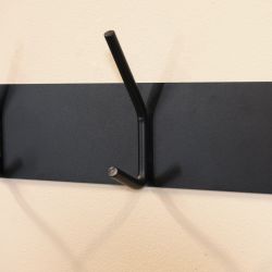 Spinder Design Fusion 5-haaks wandkapstok - zwart