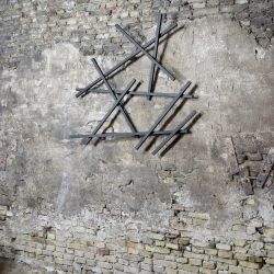 Spinder Design Matches XS wandkapstok - zwart