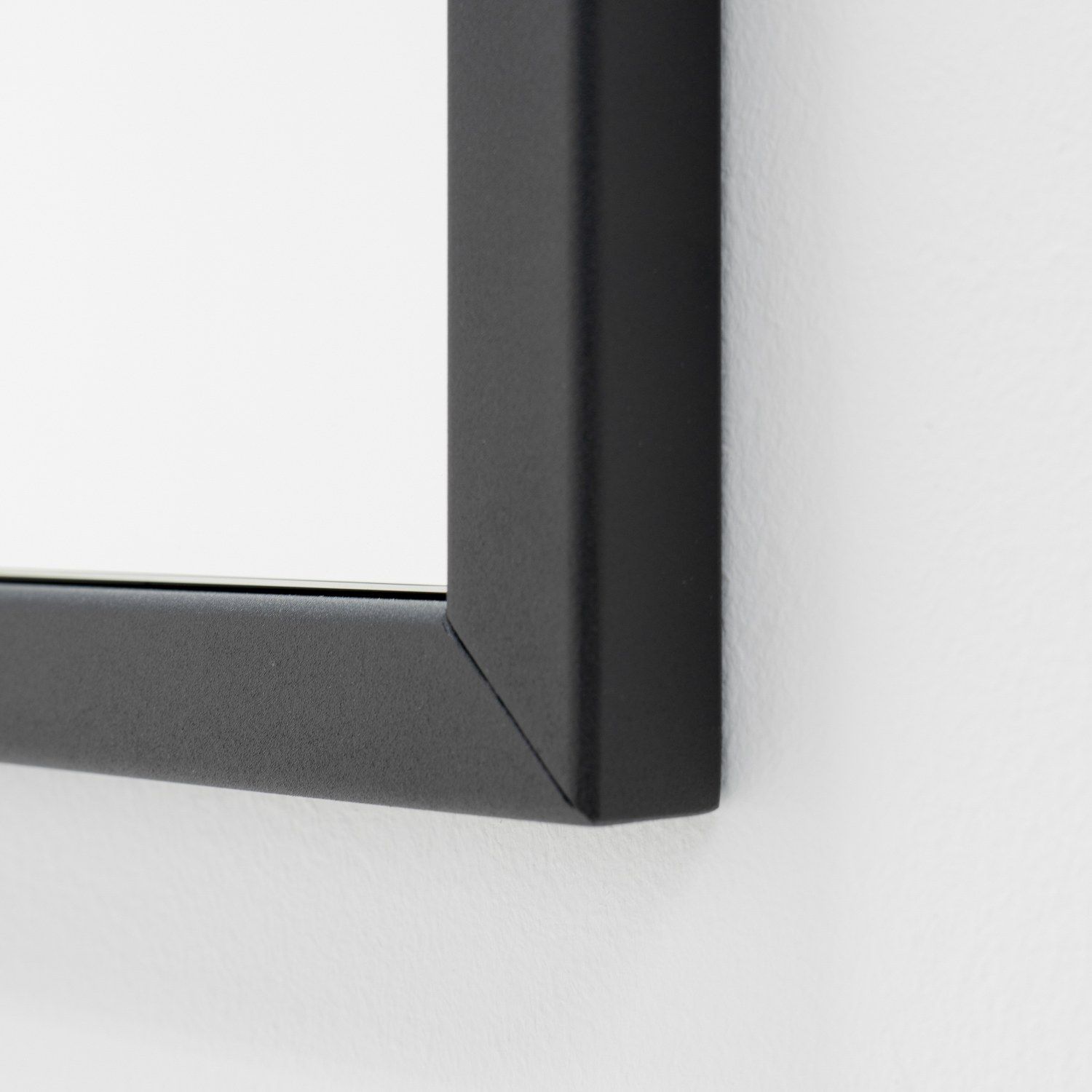 Spinder Design Senza M2 passpiegel 185x46 cm - zwart