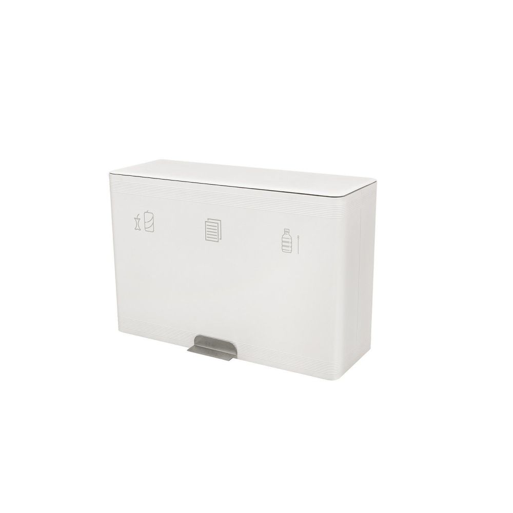 Functionals Ditch 3 Pedal afvalscheidingssysteem - wit