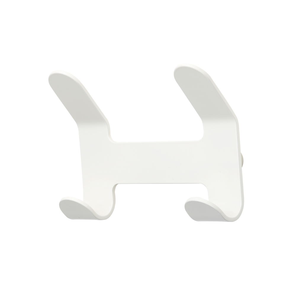 Functionals Quattro wandkapstok - wit