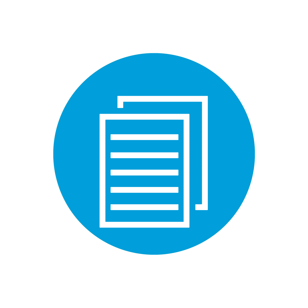 Functionals Papier afvalstroomsticker voor Revolved L