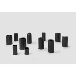 Functionals Revolved XL2 afvalbakysteem - zwart