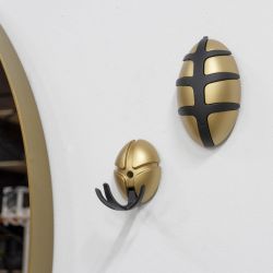 Spinder Design kapstok Tick - goud/zwart