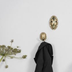 Spinder Design kapstok Tick - goud/zwart