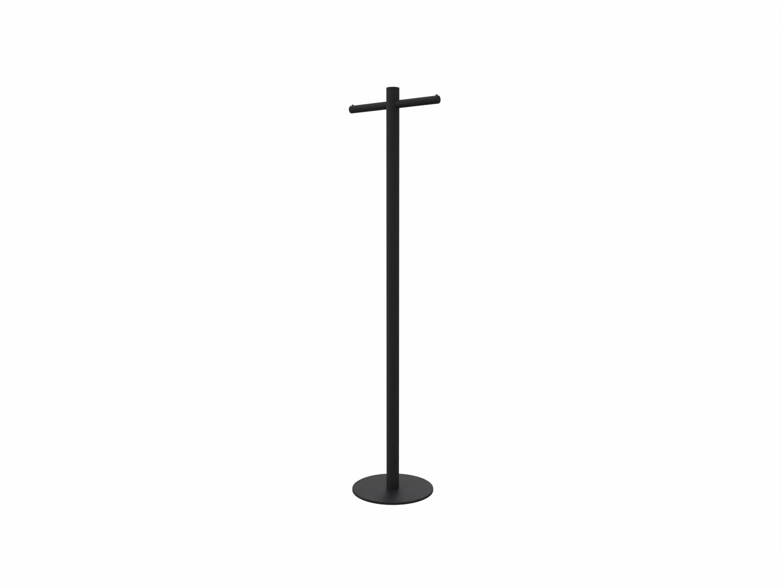 Cascando Pole staande kapstok - zwart
