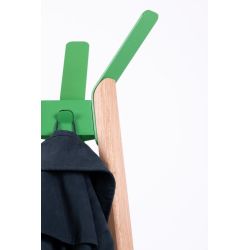 Cascando staande kapstok Fuse eikenhout - groen