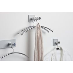 Cascando Hangon 1 wandgarderobe voor 1 kledinghanger - aluminium