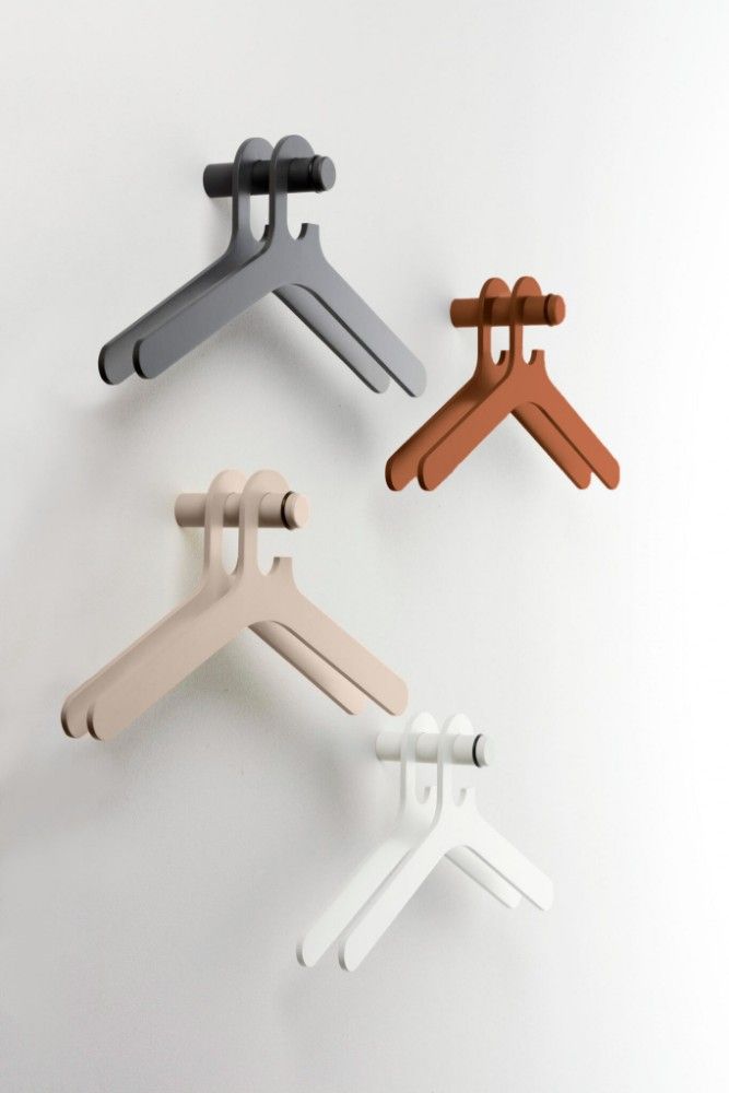 Cascando Pole kledinghanger - bruin