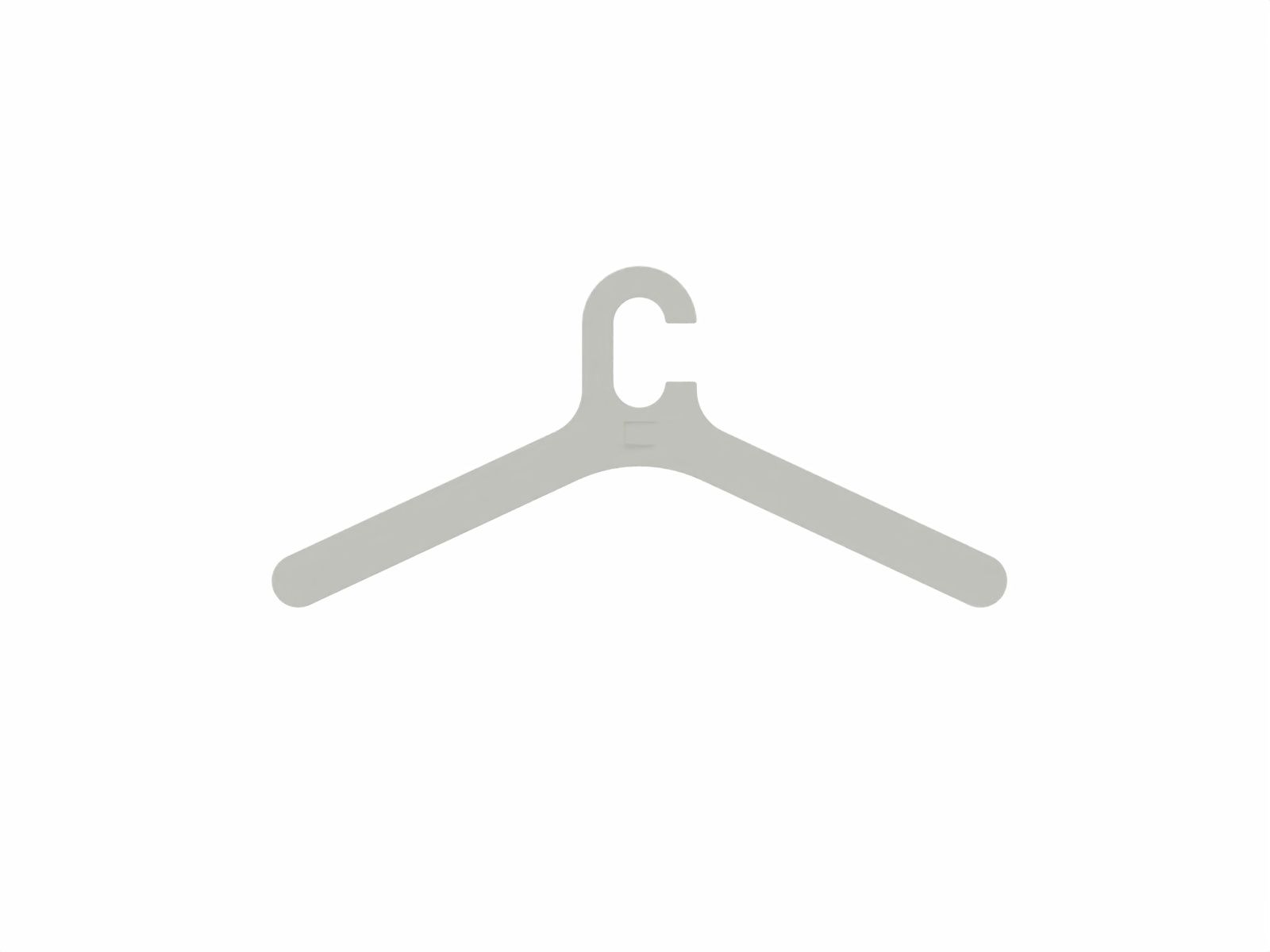 Cascando Pole kledinghanger - wit
