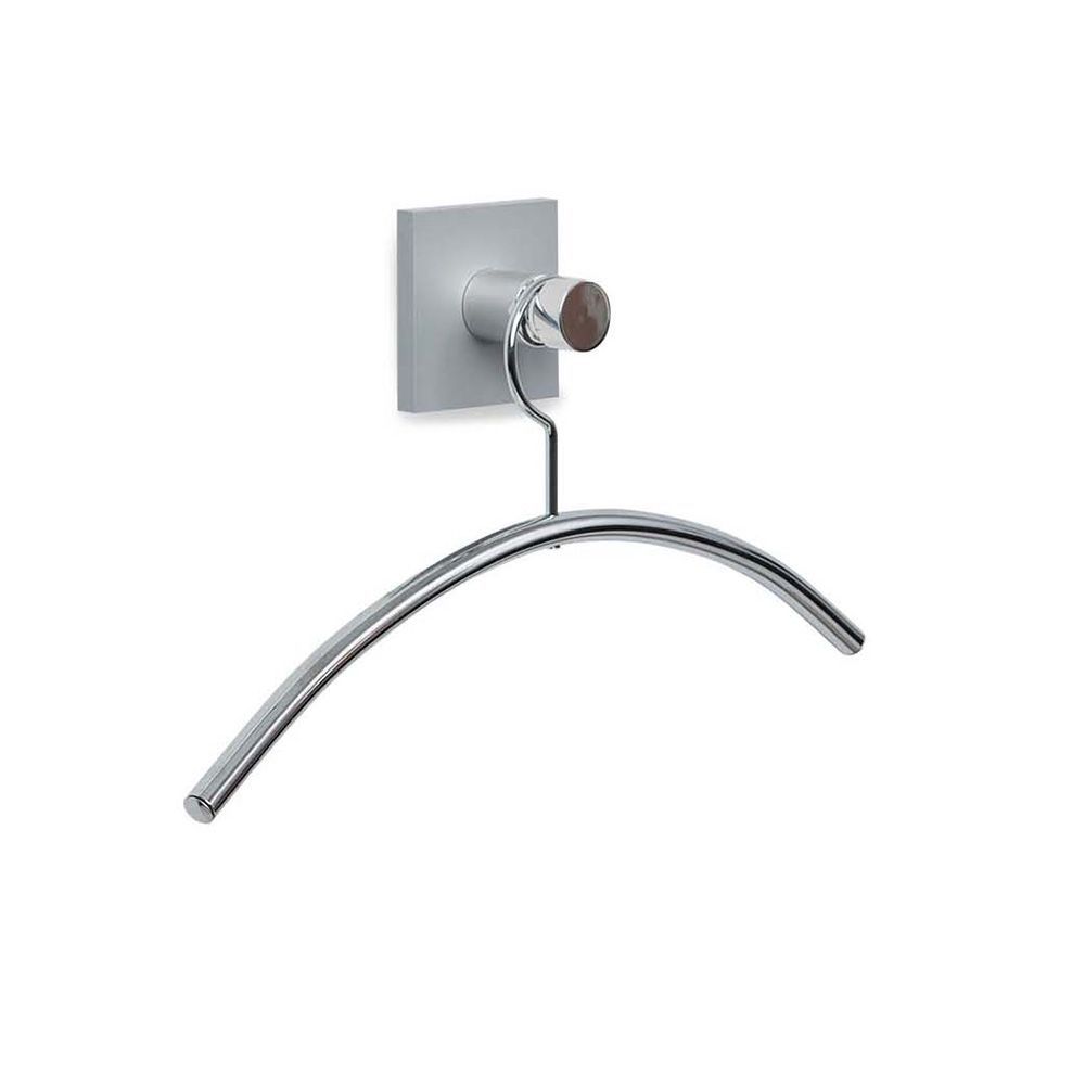 Cascando Hangon 1 wandgarderobe voor 1 kledinghanger - aluminium