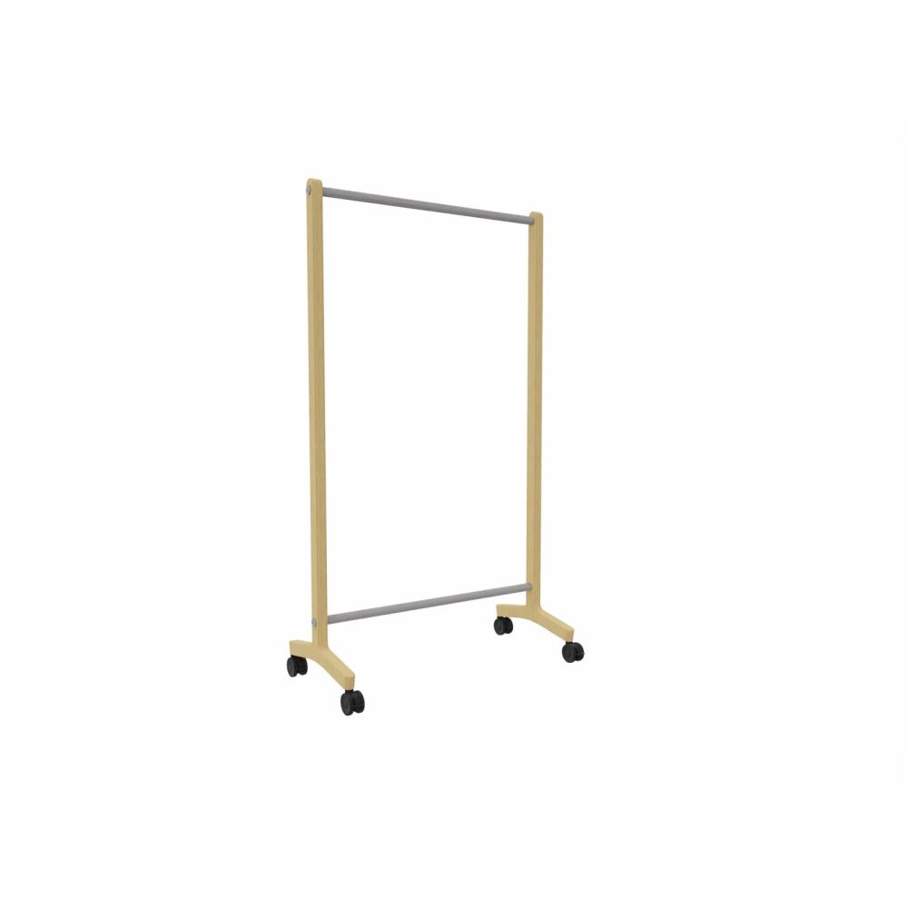 Cascando garderoberek Round20 single - eikenhout naturel