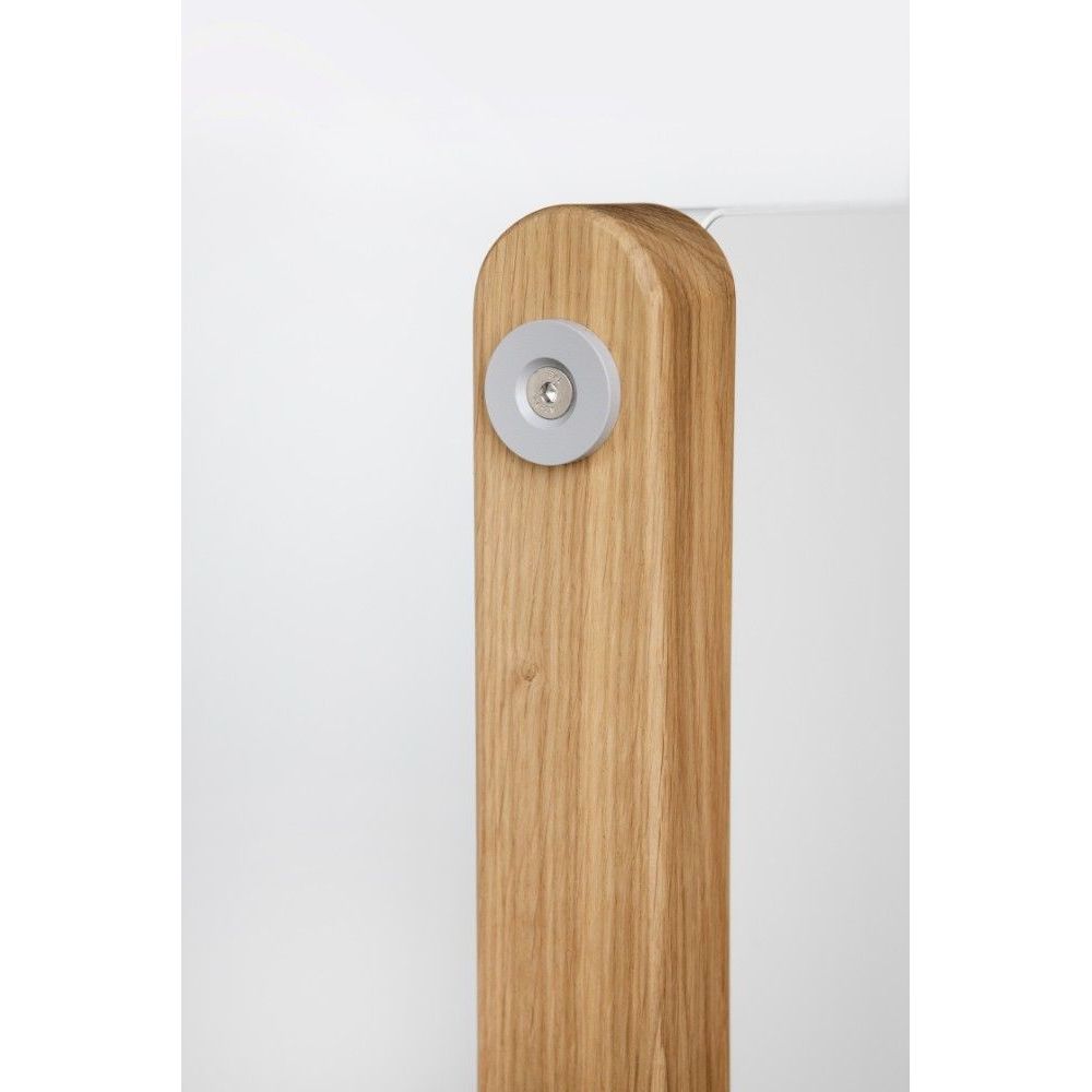 Bouwpakket balustrade Echo - Balustrade met rechte balusters -Eikenhout - 100 cm Hout Compleet