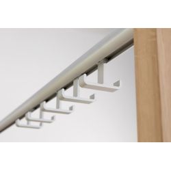 Cascando garderoberek Round20 single - eikenhout naturel