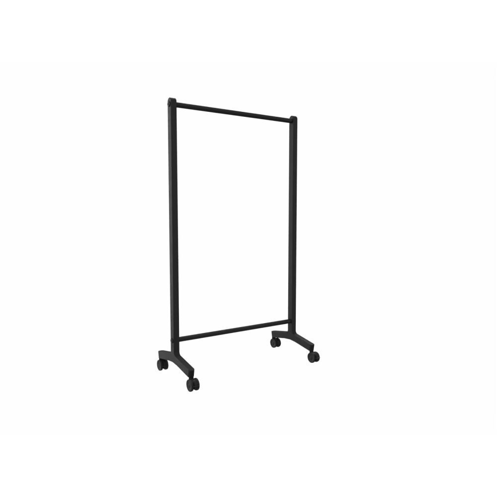 Cascando garderoberek Round20 single - eikenhout zwart