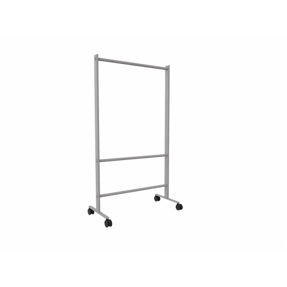 Cascando garderoberek Round20 Alu - lichtgrijs