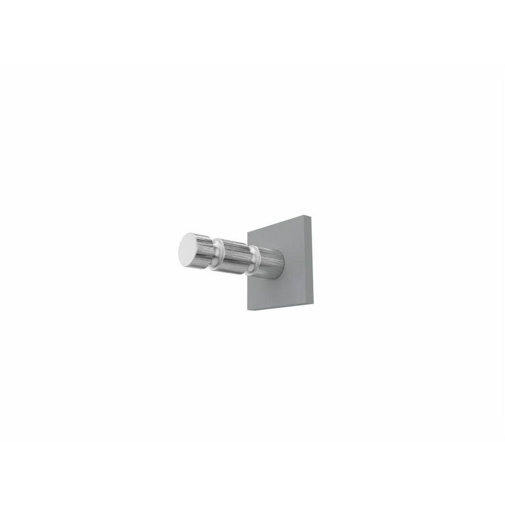 Cascando Hangon 2 wandgarderobe voor 2 kledinghangers - aluminium