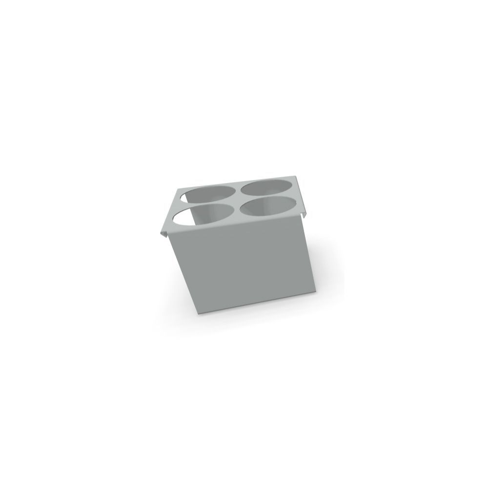 Cascando inzetbak voor korte paraplu's voor paraplustandaard Flow I - aluminiumgrijs