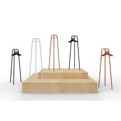 Cascando staande kapstok Pully Coat - grijswit