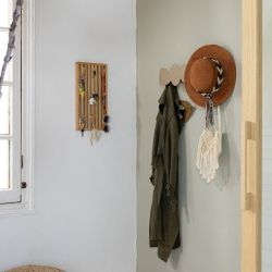 Spinder Design x Eva van de Ven Tumolo medium wandkapstok - champagne