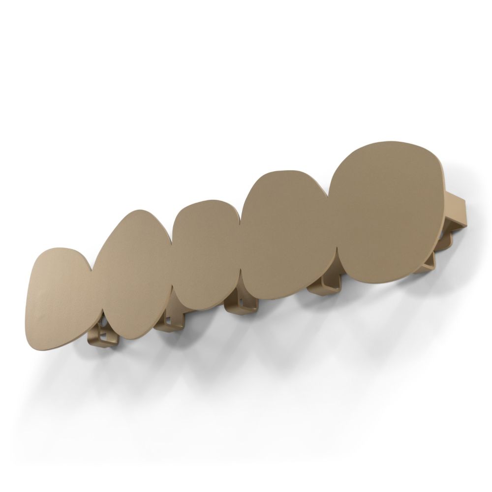 Spinder Design x Eva van de Ven Tumolo medium wandkapstok - champagne