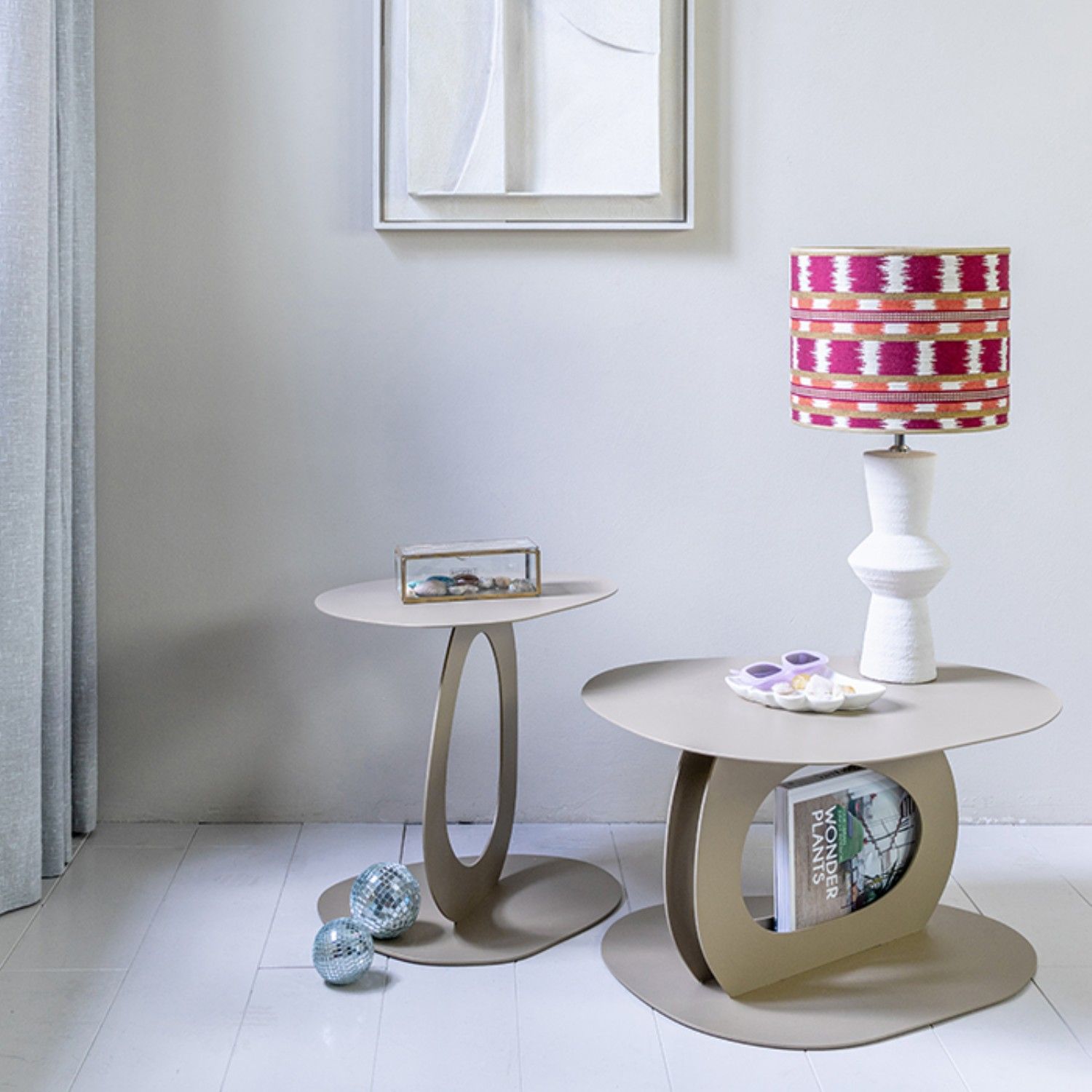 Spinder Design x Eva van de Ven Alto bijzettafel - champagne