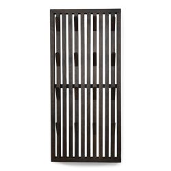 Spinder Design x Eva van de Ven Parco large wandkapstok - walnoot