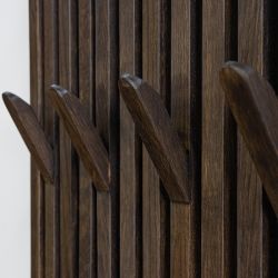 Spinder Design x Eva van de Ven Parco large wandkapstok - walnoot