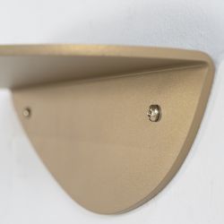 Spinder Design x Eva van de Ven Pipa bottom wandplank - champagne