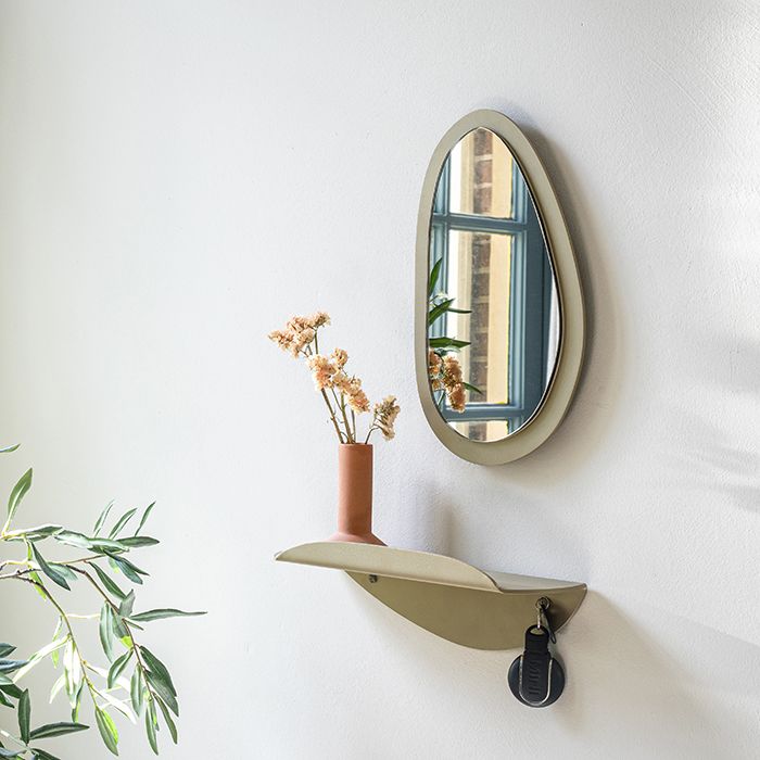 Spinder Design x Eva van de Ven Pipa bottom wandplank - champagne