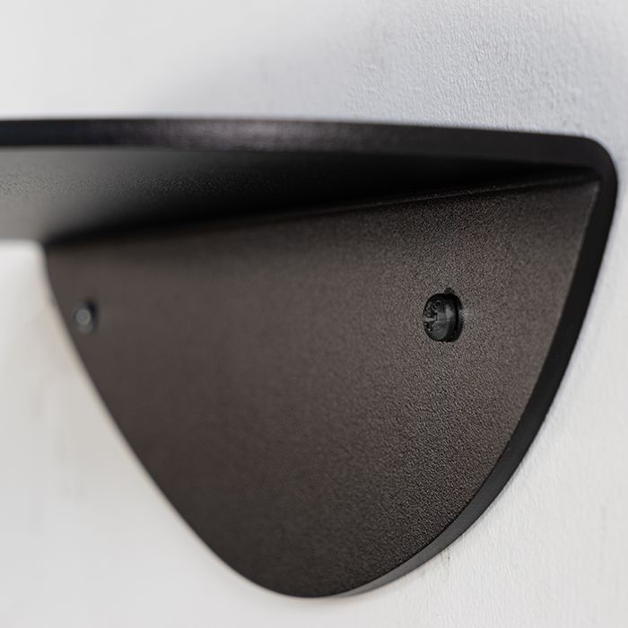Spinder Design x Eva van de Ven Pipa bottom wandplank - zwart