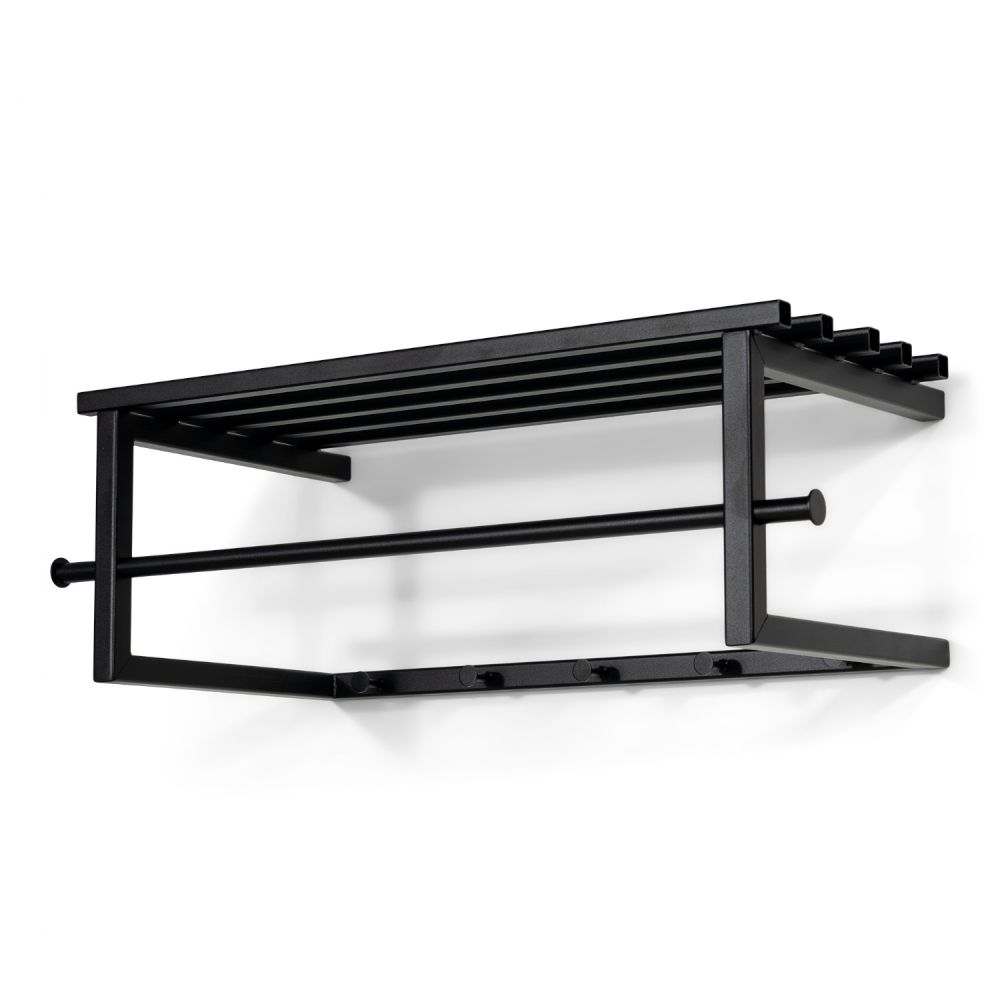 Spinder Design Marco wandkapstok - zwart