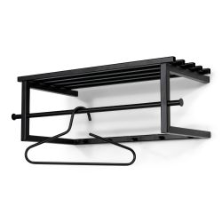 Spinder Design Marco wandkapstok - zwart