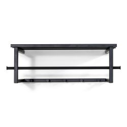 Spinder Design Marco wandkapstok - zwart